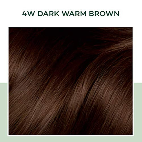 Clairol Natural Instincts Demi-Permanent Hair Dye, 4W Dark Warm Brown Hair Color, Pack of 1