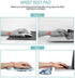 HAOCOO Keyboard Wrist Rest and Ergonomic Mouse Pad Wrist Support Set with Non-Slip Backing Memory Form-Filled, Easy-Typing and Pain Relief for Gaming Office Computer Laptop (Painted Cactus)