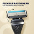 Dollar Shave Club Men's Razor Mixed Starter Shaving Kit For a Comfortable and Smooth Shave Includes 1 Handle, 4-Blade Cartridge, and 6-Blade Cartridge Shaving Kit for Men 3 Count