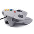 Classic N64 Controller, SAFFUN N64 Wired USB PC Game pad Joystick, N64 Bit USB Wired Game Stick Joy pad Controller for Windows PC MAC Linux Raspberry Pi 3 Sega Genesis Higan (Grey)