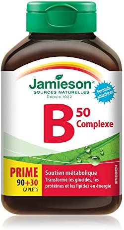Jamieson B Complex 50 Bonus 120 Count
