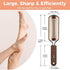 Foot File Foot Scrubber Pedicure - Callus Remover for Feet Easkep Professional Foot Grater Rasp Foot Scraper Corns Callous Removers Dry Skin Cracked Dead Skin Remover for Dry and Wet Feet (Golden)