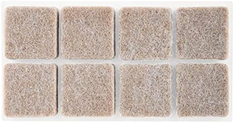 Scotch SP844 SP844-NA Felt Furniture Pads, 16 Count (Pack of 1), Beige