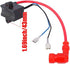 QAZAKY High Performance CDI Ignition Coil Compatible with 49cc - 50cc 60cc 66cc 80cc 2-stroke Engine Motor Motorized Bicycle Bike With Mounting Parts