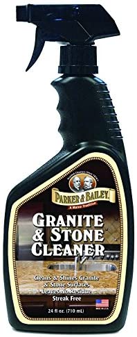Parker & Bailey Granite & Stone Cleaner 24 oz, White, 24 Fl Oz