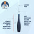 Dr. Frederick’s Original Easy Tonsil Stone Remover Kit - Fast Painless Tonsillolith Removal Tool - Fight Bad Breath - Pick and Oral Irrigator - 8 Pieces