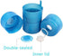 WINBOB 5PCS 55mm 3 and 5 Gallon Non-Spill Caps,Replacement Water Bottle Snap On Cap Anti Splash Peel 5 Piece