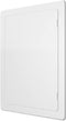 Access Panel for Drywall - 4 x 6 inch - Wall Hole Cover - Access Door - Plumbing Access Panel for Drywall - Heavy Durable Plastic White
