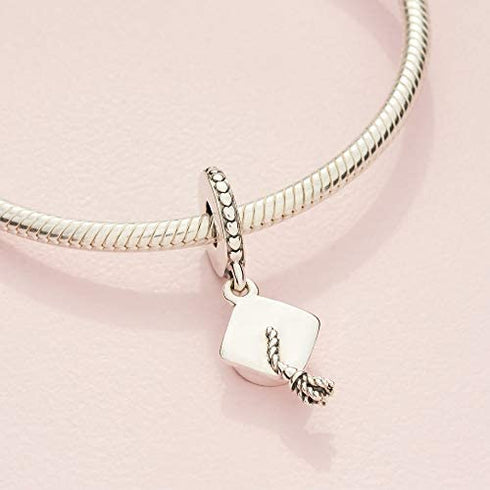 PANDORA Jewelry Graduation Sterling Silver Charm
