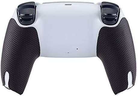 eXtremeRate PlayVital Anti-Skid Sweat-Absorbent Controller Grip for ps5 Controller, Professional Textured Soft Rubber Pads Handle Grips for ps5 Controller
