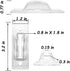 Light Switch Guard, 6 Pack, Clear Light Switch lock, Child Proof Light Switch Cover Guard, Keeps Light ON Or Off Protects Your Lights or Circuits from Accidentally Being Turned on or Off