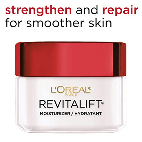 L'Oreal Paris Skincare Revitalift Anti-Wrinkle and Firming Face and Neck Moisturizer with Pro-Retinol Paraben Free 1.7 oz (Packaging may vary)