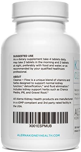 Kidney Cleanse Flow with Chanca Piedra aka Stone Breaker , IP6 , Gravel Root to Support Normal Kidney Function - ( 1 Bottle )