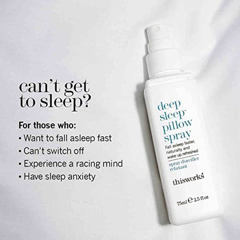 thisworks Deep Sleep Pillow Spray: Natural Sleep 75ml, 2.5 fl oz