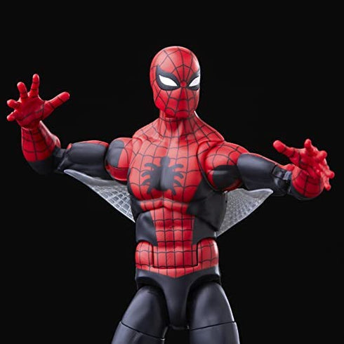 Spider-Man Marvel Legends Series 60th Anniversary Amazing Fantasy 6-inch Classic Comics Action Figures, 9 Accessories