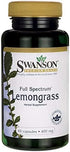 Swanson Full Spectrum Lemongrass 400 Milligrams 60 Capsules