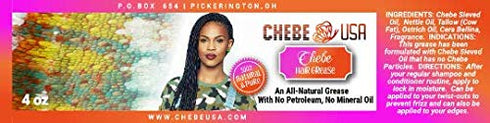 Uhuru Naturals Chebe Hair Grease (4oz)