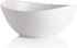 Taeochiy 10 Ounce Small Bowls, Ceramic Dessert Bowls for Cereal, Soup, Ice Cream, Small Serving Bowls Set for Kitchen, Set of 6, White