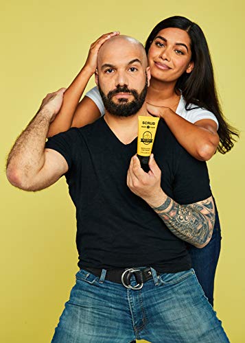 BEE BALD SCRUB Exfoliating Pre-Shave deep cleans and removes pore clogging dirt, oil and dry, flaky skin, preparing it for a ‘super close shave’ and leaving it ‘smoother than a baby's behind’, 3 Fl. Oz.