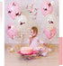 48 Pieces DIY Mirror Butterfly Combination 3D Butterfly Wall Decals Wall Art Decorations for Home Nursery Classroom Kids Bedroom Bathroom Living Room Decor (Rose Gold)