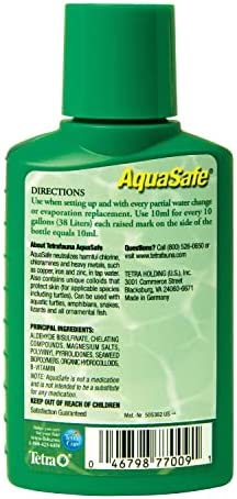TetraFauna AquaSafe Water Conditioner for Reptiles & Amphibians 3.38oz (75077009)