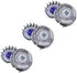 HQ8 Dual Precision Replacement Heads for Philips Norelco Shavers, Dual Blade Precision Cutting System, Made in Netherlands