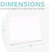 Photo Booth Frames - 7x5 Inch Clear Acrylic Display, Slanted Back 7x5 Horizontal Picture or Display Plastic Sign Holder with Inserts - 12 Count