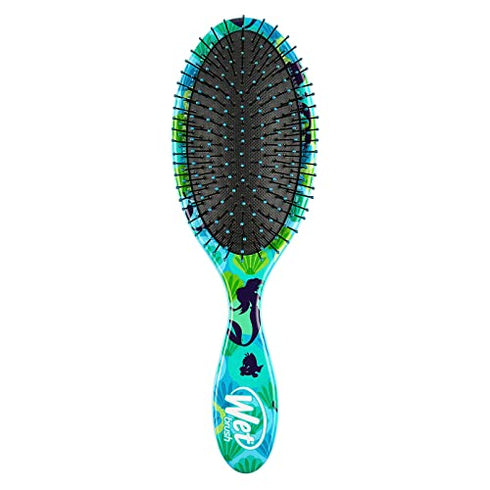 Wet Brush Disney Original Detangler Hair Brush - Ariel - Comb for Women, Men and Kids - Wet or Dry – Removes Knots and Tangles - Natural, Straight, Thick and Curly Hair – Pain-Free