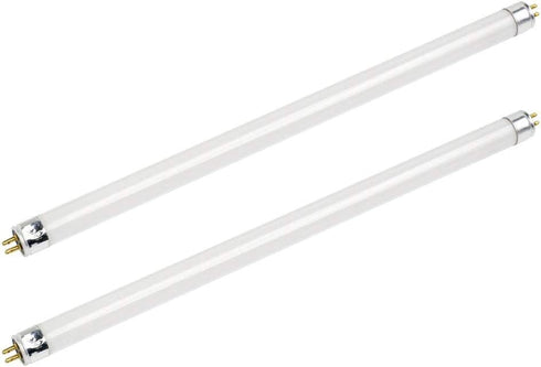 (Pack of 2) F8T5/WW 8W T5 12" Warm White 3000K Fluorescent Light Bulb 12,000HR