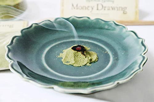 Spiritual Healing - Money Drawing Powder, Fast Luck Lotto, Makko Powder, Incense Making Kit, Money Drawing Candle, Loose Incense, Handcrafted with Herbs - 1 oz