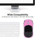 Bewinner Wireless Mouse for Kids, 2.4G Wireless Mouse with USB Receiver, Car Wireless Mouse Optical Mouse 1600DPI for Laptop PC Tablet Gaming Office Mac Windows (Pink)