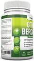 Citrus Bergamot - 500 mg - 90 Vegetarian Capsules - 38% Polyphenols - Natural Premium Quality Citrus Bergamot Extract - Promotes Healthy Triglyceride Levels