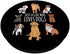 Fun Dog Puppy Lover Themed | Cute Just A Girl Who Loves Dogs PopSockets Swappable PopGrip