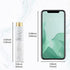 Tekson 10ML Perfume Atomizer Travel (4 PCS), Refillable Cologne Containers, Dispenser Spray Empty Bottle for Mini Sprayer Size (Black&Pink&White&Blue, Marble)