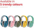 Alpine Muffy Noise Cancelling Headphones for Kids - 25dB Noise Reduction - Earmuffs for Autism - Sensory & Concentration Aid - Pink