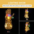 LED Light for Lego 76191 Infinity Gauntlet Collectible Building Kit, Decoration Lights for Thanos Hand Gauntlet Model, Basic Version Lighting for Infinity Stones (Lights Kit Only,No Lego Model)