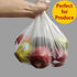 4 Gallon Clear Trash Bags - 100 Small Mini Garbage Bags | Mini Trash Bags For Mini Trash Can | Paper Waste Basket Liners For Bathroom Kitchen Car Office | Garbage Disposal Bags | Paper Recycling Bags