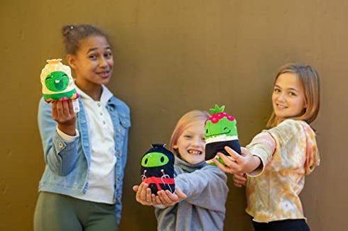 Cats vs Pickles - Pickle Maki - Chonk - 6" Amazon Exclusive Bean Filled Gold Wave Plushies! Collect These as Stocking Stuffers, Fidget Toys, or Sensory Toys - Great for Kids, Boys, & Girls!