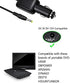Car Charger Adapter for Portable DVD player, 6 Ft New Replacement Cigarette Lighter Power Cord Charger for Portable DVD Player