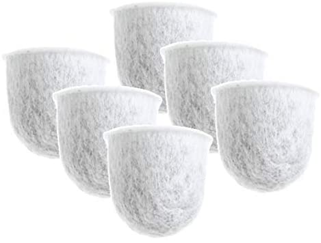 Nispira Water Filter Pod Replacement Compatible with Wolf Gourmet Coffee Maker System 10 cups WGCM100S WGCM110S WGCM120S. Compared to Part WGCM350. 6 Filters