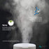 ASAKUKI 300ML Essential Oil Diffuser, Quiet 5-in-1 Premium Humidifier, Natural Home Fragrance Aroma Diffuser with 7 LED Color Changing Light and Auto-Off Safety Switch