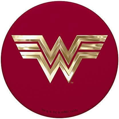 Wonder Woman 1984 Golden Logo PopSockets Swappable PopGrip