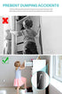 Furniture Straps for Baby Proofing(4 Pack), Metal Anti Tip Furniture Anchors Kit, Cabinet Wall Anchors Protect Toddler/Pet from Falling Furniture, Adjustable Earthquake-Resistant Child Safety Straps