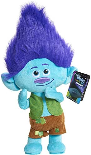 Trolls World Tour Dancing Branch Feature Plush - Amazon Exclusive, by Just Play, Multicolor