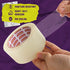 ATack Transparent Window Weather Sealing Tape, 2-Inch x 30 Yards, Clear Window Draft Isolation Sealing Film Tape- No Residue, Surface-Safe, Wood-Safe, Removes Cleanly