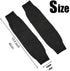 CAWANFLY Protective Arm Sleeves, Cut Heat Resistant Arm Protectors Anti Abrasion Safety Armband for Garden Kitchen Work 1 Pair (Black)