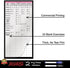 Dry Erase Workout Calendar Planner - Pink Workout Planner for Women with a Fitness Calendar, Exercises, Goals, Fitness Planner Notes Section and More. Workout Whiteboard