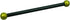 Solus SCA-335BK 15" Aluminum Cross Arm Ladder Rest for Outdoor Lamp Posts and Poles, Easy to Mount, Maintenance Free and Weather Resistant, Black Bar with Gold Caps