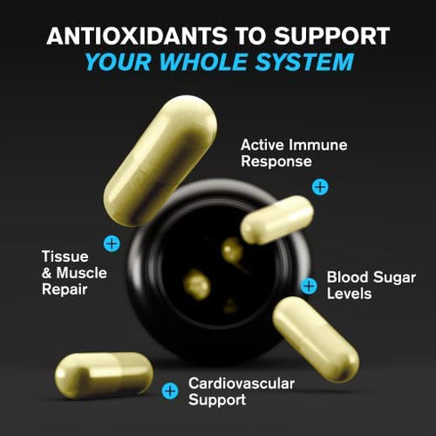 Quercetin 500mg Supplement with Sambucus Elderberry, Bromelain, Vitamin C, Zinc 50mg, & Vitamin D3 5000 IU - Antioxidant & Immune Health Zinc Quercetin - 6 in 1 Black Elderberry Supplement for Adults