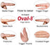 Oval-8 Finger Splint Graduated Set - Sizes 8, 9, 10